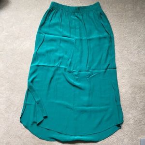 LOFT maxi skirt with pockets